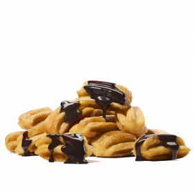 20pcs Churros with chocolate coating