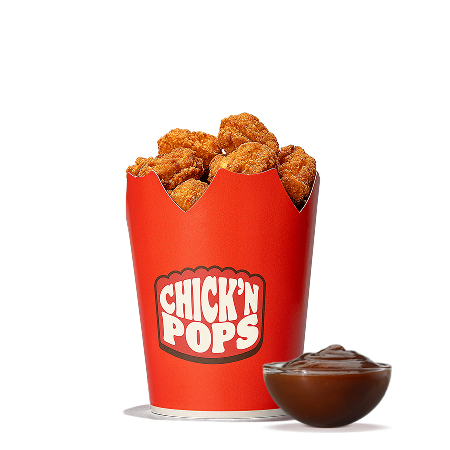 Chick'n Pops Teriyaki medium